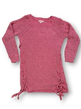 Tommy Bahama Lace Up Sweater Dress for Girls